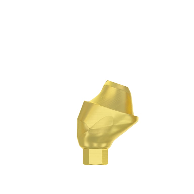 DSI Titanium NP Angulated Multi-Unit Abutment, 17°, 1.0mm, Conical Compatible, 1/Pk. Designed