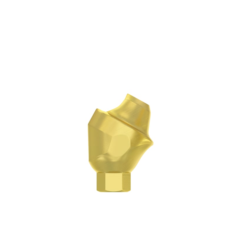 DSI Titanium NP Angulated Multi-Unit Abutment, 30°, 1.0mm, Conical Compatible, 1/Pk. Designed