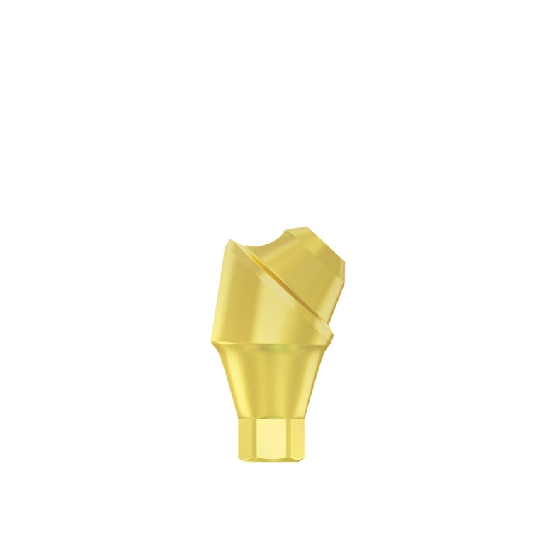 DSI Titanium NP Angulated Multi-Unit Abutment, 45°, 1.0mm, Conical Compatible, 1/Pk. Designed