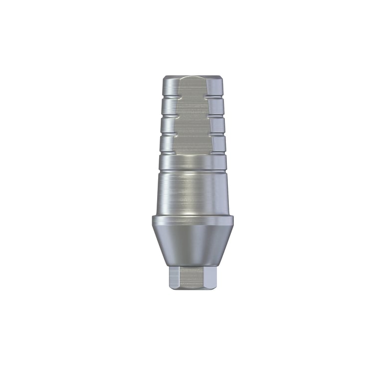 DSI Titanium RP Shoulder Straight Abutment, 2.0mm, Internal Hex Compatible, 1/Pk. Features grade 5
