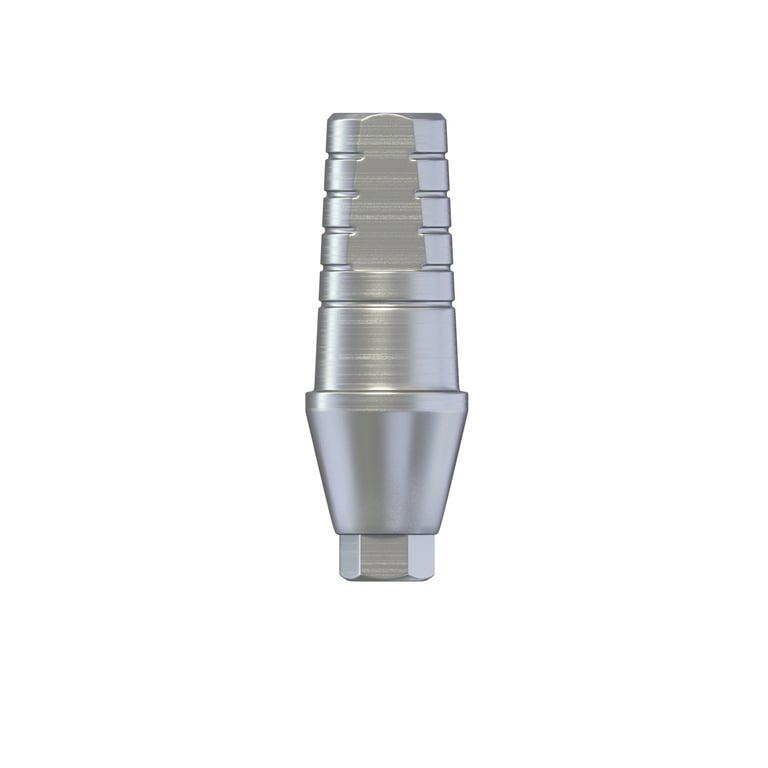 DSI Titanium RP Shoulder Straight Abutment, 3.0mm, Internal Hex Compatible, 1/Pk. Features grade 5