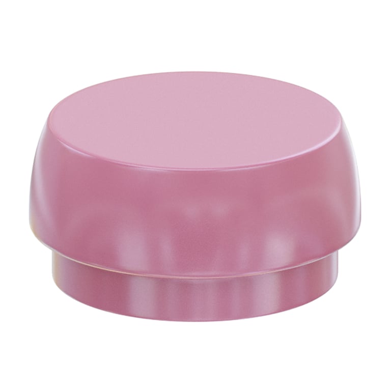 DSI Soft Retention Insert Cap Loc-In, Pink Soft, 1/Pk. Made of durable polyamide with a pivoting