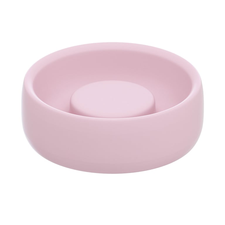 DSI Soft Retention Insert Cap with Pin Loc-In, Pink Soft, 1/Pk. Made of durable polyamide