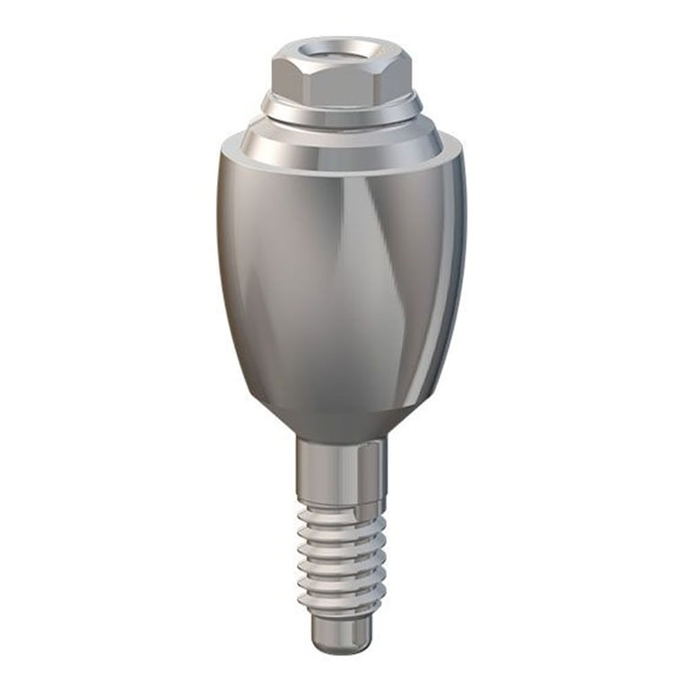 DSI Straight Multi-Unit Abutment, MIS SP Compatible, Ø4.8mm x 5mm Gingival Height, 1/Pk. Designed