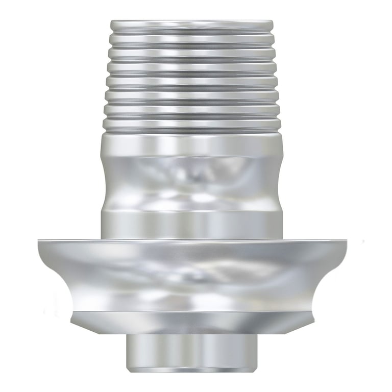 DSI Ti-Base Abutment Rotational Wide Body for the MIS WP, Ø4.5mm x 1.5mm Height, with Fixation