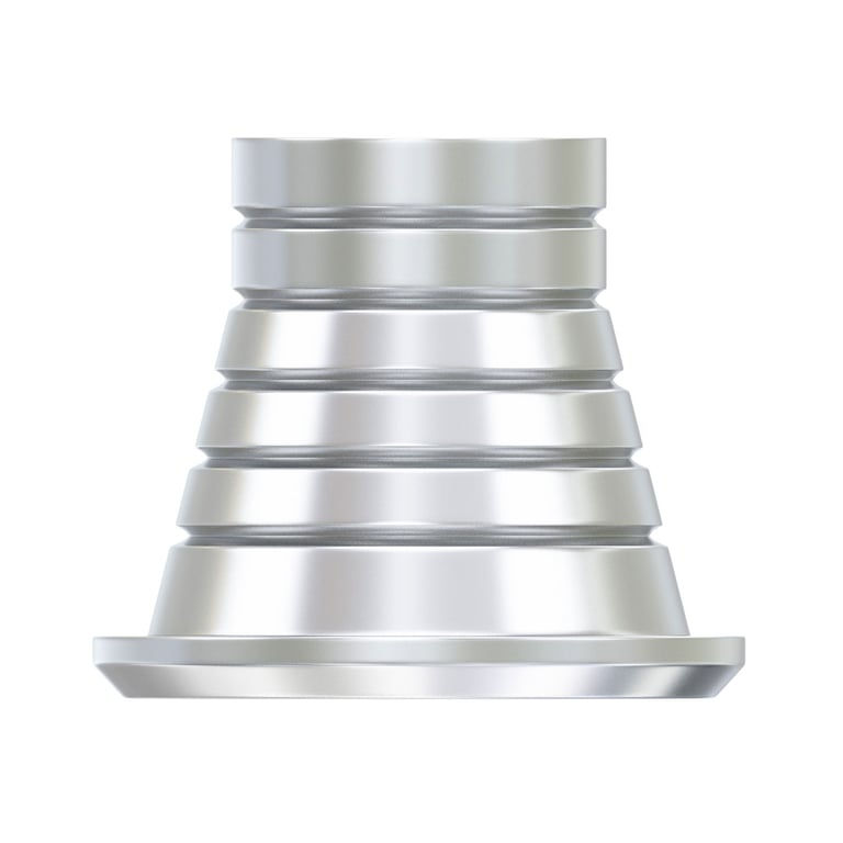 DSI Ti-Base for Multi-Unit M1.4, Ø5.2mm x 4.5mm, Single Base. Precision-engineered titanium base