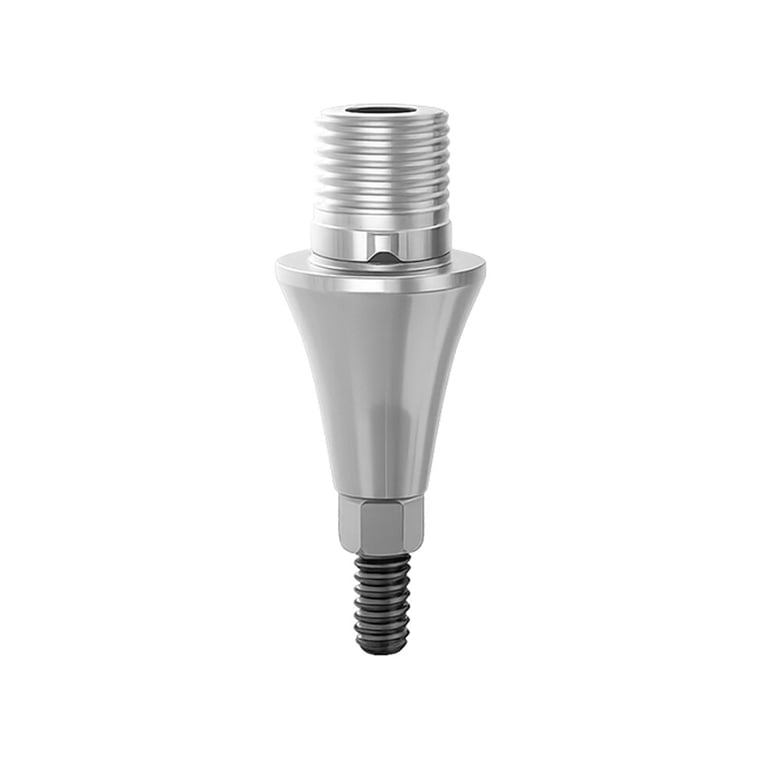 DSI GM Titanium Base for Neodent Grand Morse, Ø5.5mm x 4.5mm Height, with Removable Screw, 1/Pk