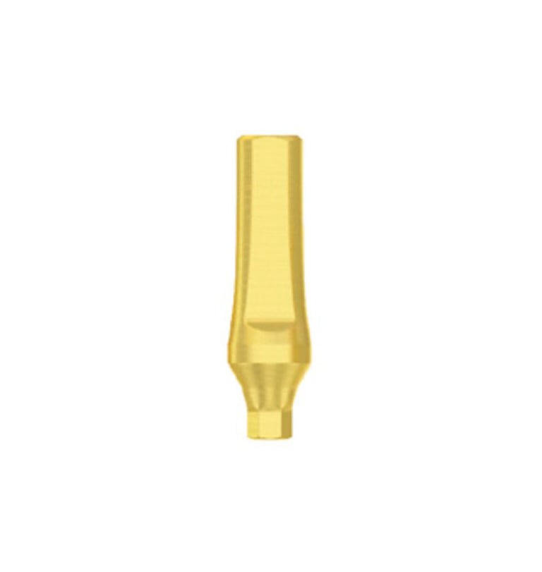 DSI Straight Abutment Contical, RP Platform 4.3 - 5.0 mm Conical Connection, 1/Pk. Height: 14.5