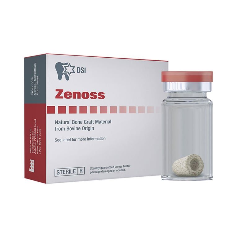 Zenoss Bone Graft Ring, Ø 7.0 mm, Height 10 mm for 3.3-3.75 Diameter Implant, Single Vial