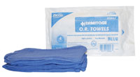 Ulti-Med O.R.Towel Sterile Blue, 100% cotton, All sterile towels are CSR wrapped and have