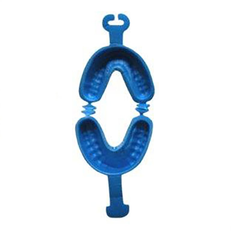UniPACK Disposable Blue Dual Arch Fluoride Trays, Large, 100/Pk. Provides a comfortable fit