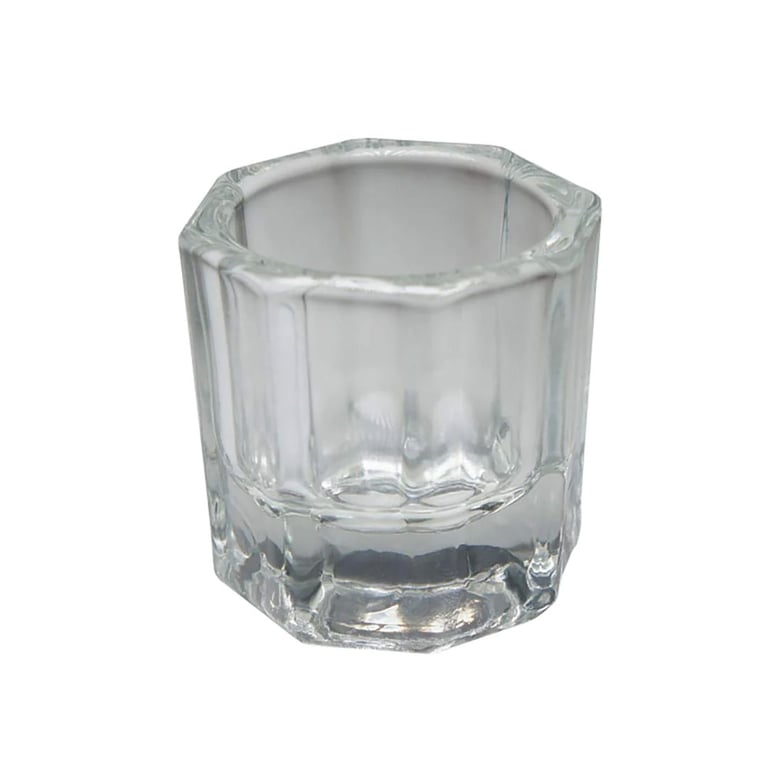 Dunlin Dental 10oz. Glass Dappen Dish, Clear, 1/Pk. Easy and effective way to mix acrylics