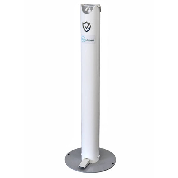 DuraCleanse Pedal Activated Sanitizer Dispenser, 