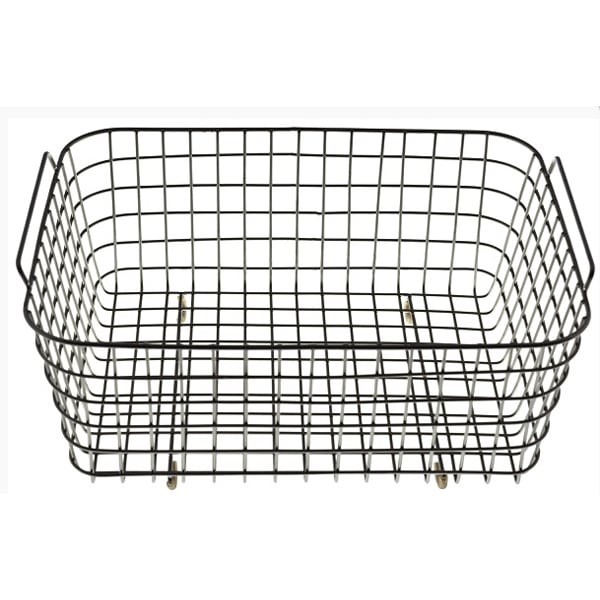 DuraSonic Mesh Basket 3 Gallon Ultrasonic Cleaner. 1/Pk. Stainless Steel, measures 9" L x 7" W x