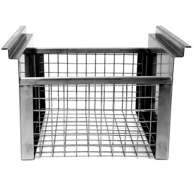 DuraSonic Mesh Basket 20L Ultrasonic Cleaner. Stainless steel , measures 12" L x 10.5" W x 9" D