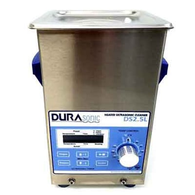 DuraSonic DS2.5L (1/2 Gallon) Ultrasonic Cleaner, Stainless Steel, with Lid and Basket. Tank Size