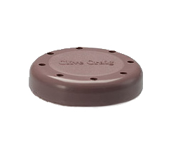 Bur Blocks 8 Hole Round Mauve Resin Magnetic Bur Block. Provides Storage for all Types of Rotary