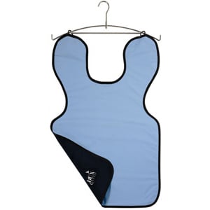 DUX Dental X-Ray Apron Lead Free Adult without Collar, Blue. *Special Order Item, allow up to 10