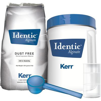 Identic Dust Free Alginate Fast Set - 8 lb Value Pack. Anti-microbial, Pink, Cinnamon Scent. 8 lb
