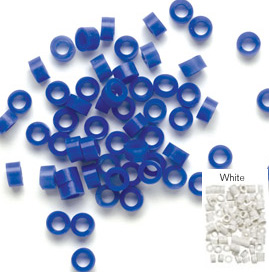 DUX Dental 1/8" White Colored Silicone Instrument Ring, Safe for All Types of Sterilization