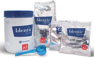Identic Dust Free Alginate Fast Set - 22 lb Econo-Drum. Anti-microbial, Pink, Cinnamon Scent. 22