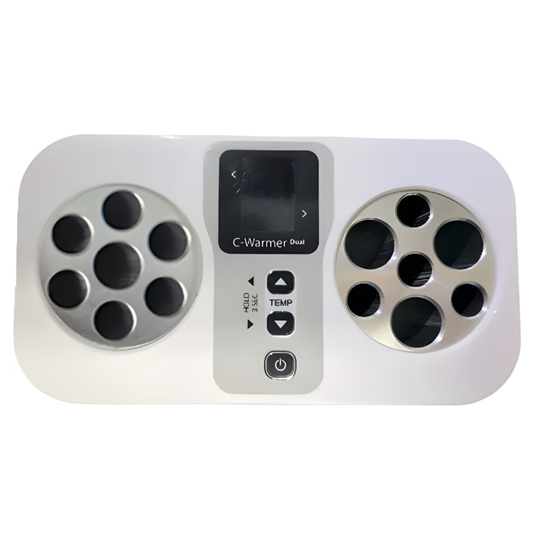 C-Warmer Dual Anesthetic & Composite Warmer, Type CE Heatsinks Single Kit. Includes: 1 x Warmer
