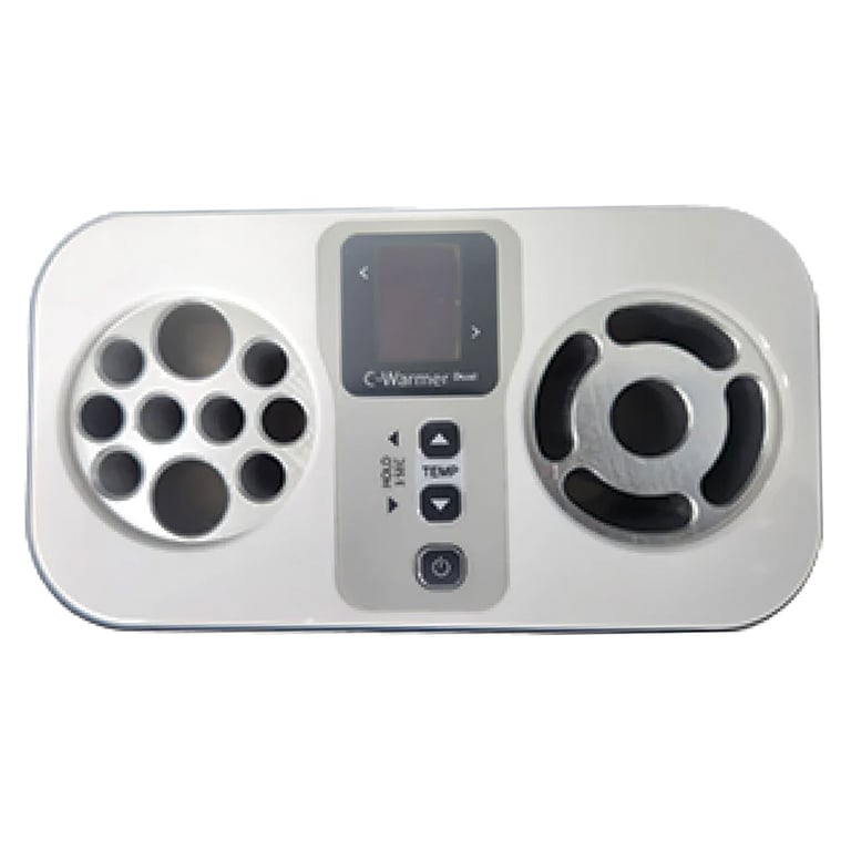C-Warmer Dual Anesthetic & Composite Warmer, Type AB, Single Unit. Left Heatsink: Type A - 2 Large