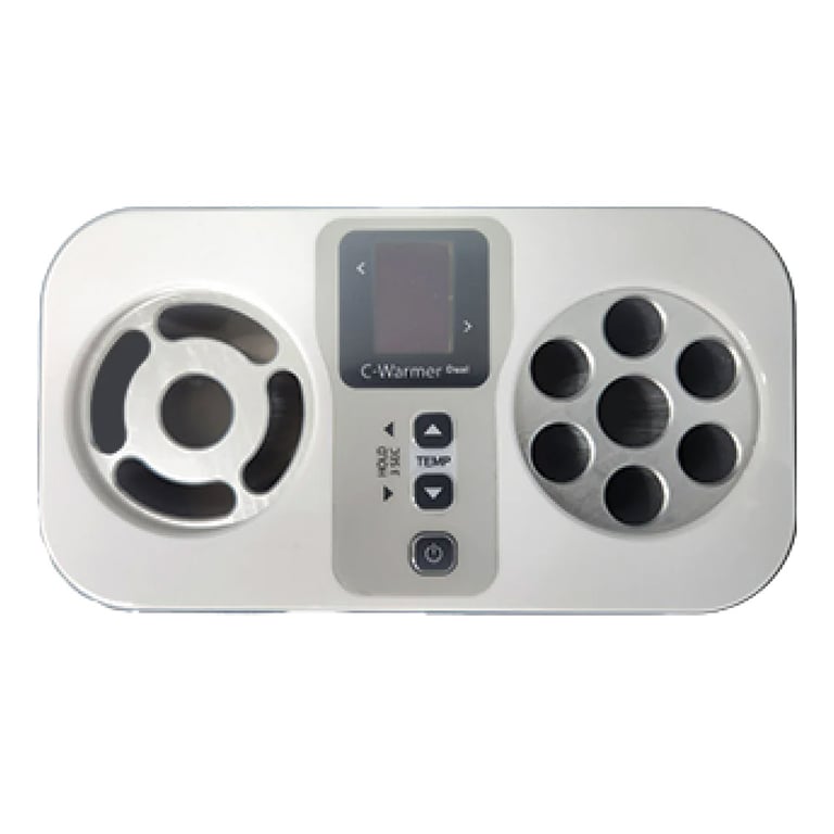C-Warmer Dual Anesthetic & Composite Warmer, Type BC, Single Unit. Left Heatsink: Type B - 1 Large