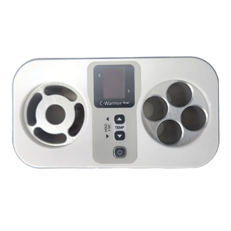 C-Warmer Dual Anesthetic & Composite Warmer, Type BD, Single Unit. Left Heatsink: Type B - 1 Large