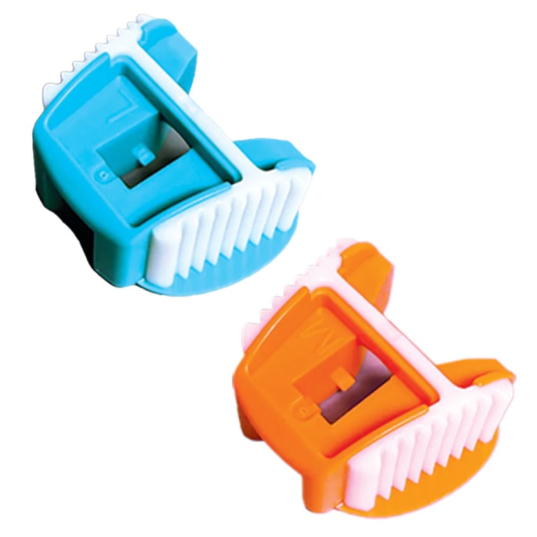 EZ Bite Block Soft 2-in-1 Disposable Bite Block with Saliva Ejector Holder, Assorted, 50/Pk
