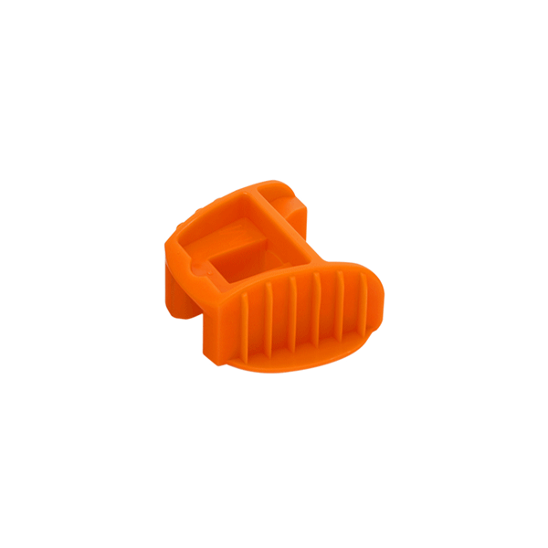 EZ Bite Block Medium Disposable Mouth Prop, Orange, 100/Pk. Dimension (mm): 27.6L x 32.4W x 15.4H