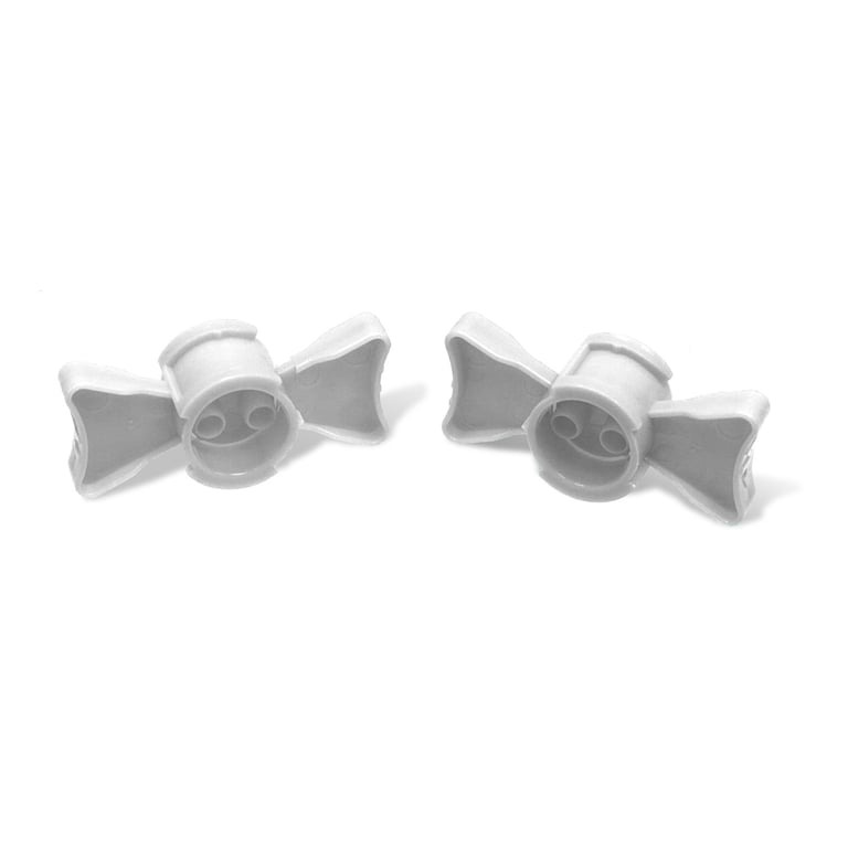 EZ VPS Connector Impression Material Transfer Ribbon Connectors, White, 25/Pk. Simple, easy way