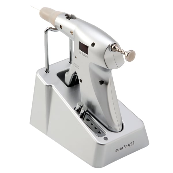 Gutta Easy Cordless Obturation Gun with 3 temperature settings (160°C / 180°C / 200°C). Full set