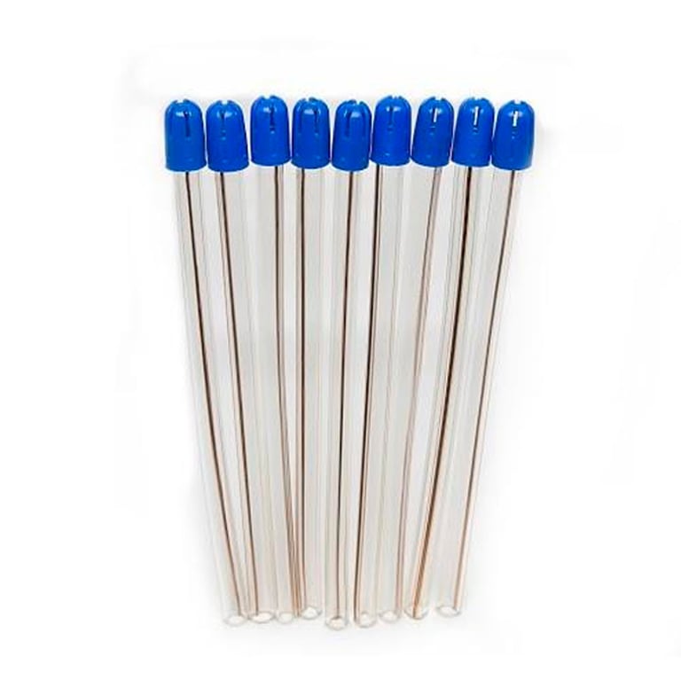 Dynarex Saliva Ejector, Clear W/ Blue Tip, 100/Bag. Flexible and retain their shape while still