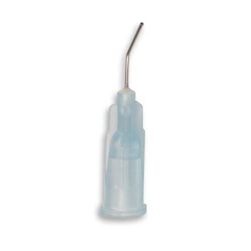 Dynarex Pre-Bent Flow Tips - 25G Etch tips, Blue 2500/Case (100/Bag x 25). Offer precise access