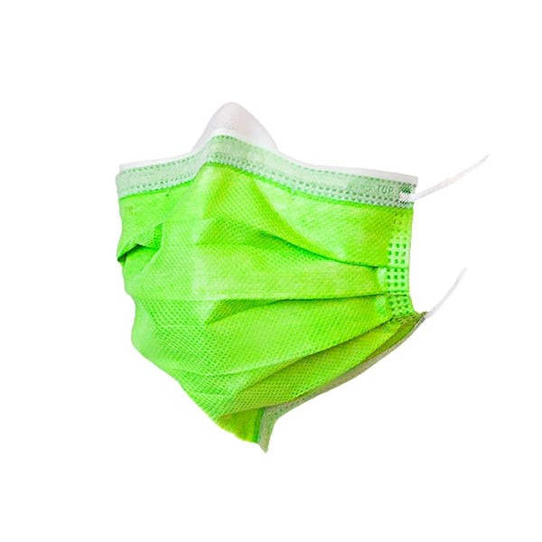 beesure Vibe Face Mask - Dazzling Green 50/Box.100% latex and fiberglass-free. VA DuoSeal provides