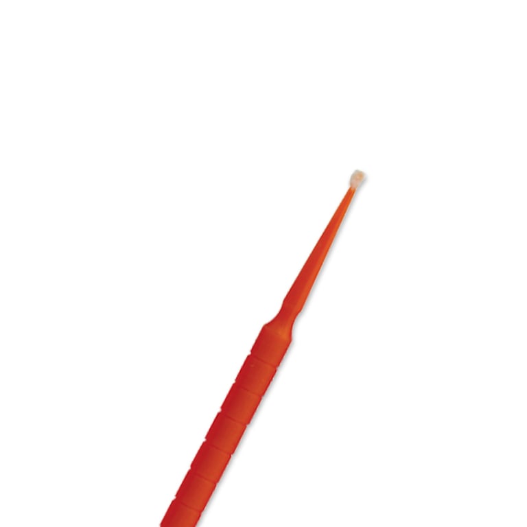 BeeSure ULTRA-FINE Micro Applicators - Tubes, Orange 400 Tips. Applicators are bendable in any