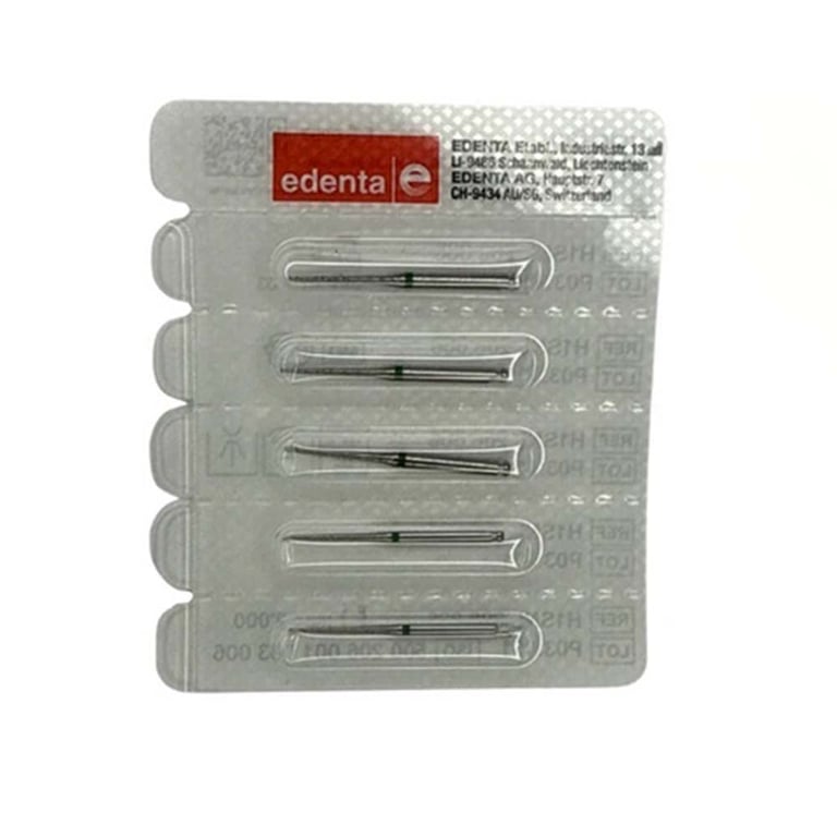 Edenta RAXL #H1SNL.206.006 Endo Carbide Bur, 5/Pk. Designed to help locate all root canals