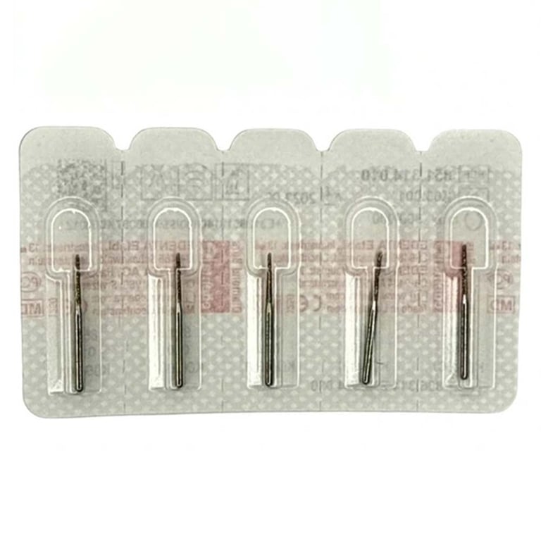 Edenta FG #851.314.010 Endo Diamond Bur, 5/Pk. Designed with a long diamond-coated instrument neck
