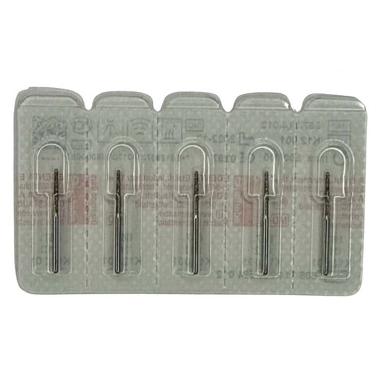 Edenta FG #857.314.012 Endo Diamond Bur, 5/Pk. Designed with a long diamond-coated instrument neck