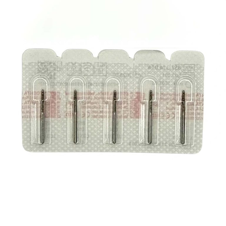 Edenta FG #857.314.014 Endo Diamond Bur, 5/Pk. Designed with a long diamond-coated instrument neck