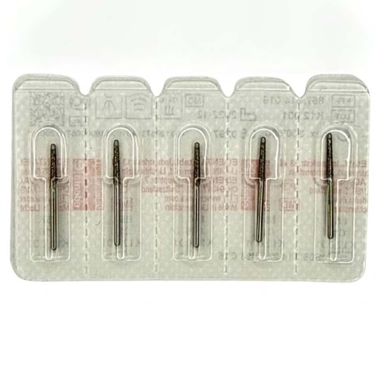 Edenta FG #857.314.016 Endo Diamond Bur, 5/Pk. Designed with a long diamond-coated instrument neck