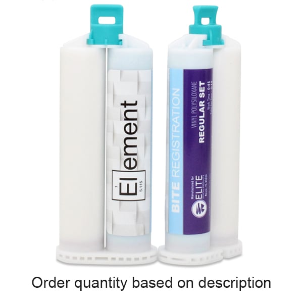 Element VPS Bite Registration Material Regular Set, Case of 100 x 50