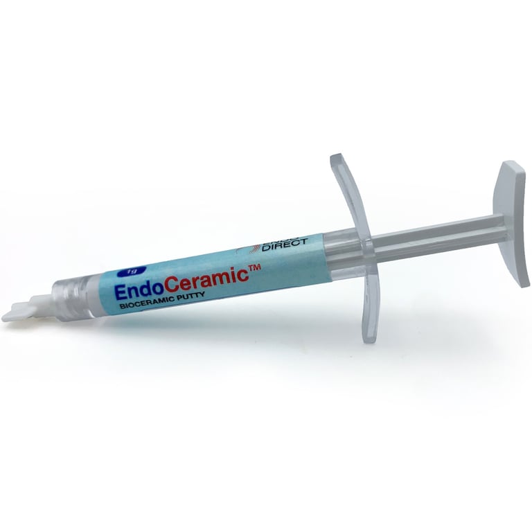 EndoSeal MTA Bioceramic Injectable Sealer, 2g Syringe with 20 Tips