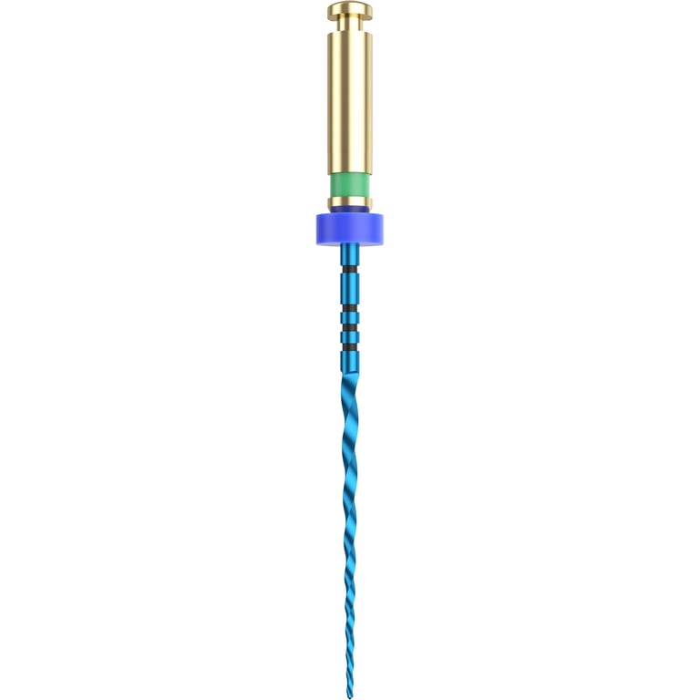 ProShape Cyclone Rotary Files, #35/.04, 25mm, 6/Pk. Features a heat-treated alloy that increases