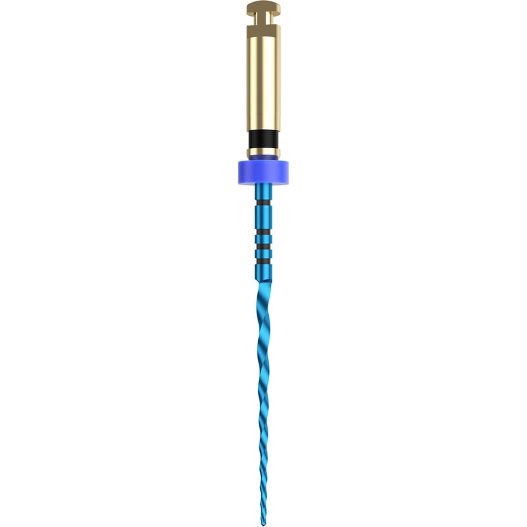 ProShape Cyclone Rotary Files, #40/.04, 25mm, 6/Pk. Features a heat-treated alloy that increases
