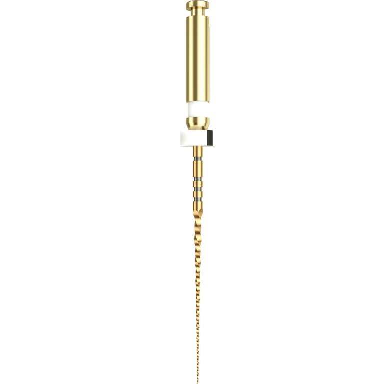 ProShape One 25 mm NiTi Reciprocating File, Glide Path, 6/Pk. Features a heat-treated alloy