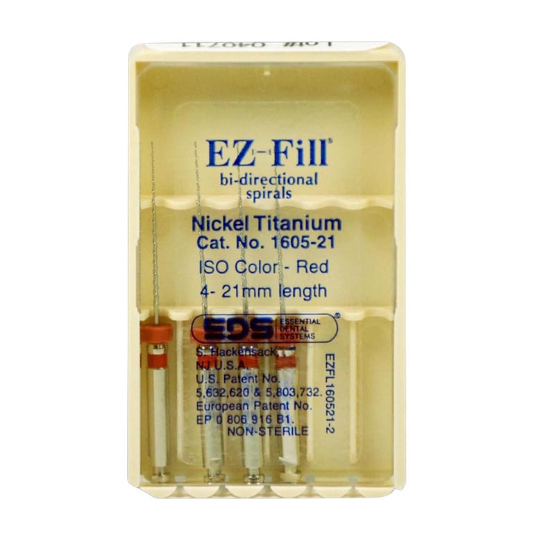 EZ-Fill Nickel-Titanium 21 mm refill, package of 4