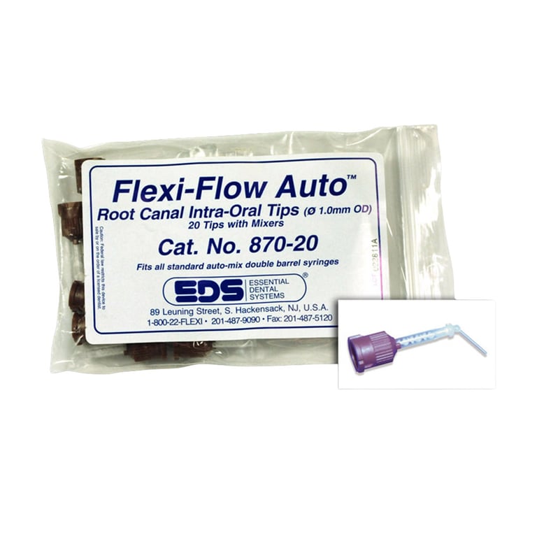 Flexi-Flow Auto E Flexi-Flow Auto & Root Canal Intra Oral Tips. 20 Tips with Mixers