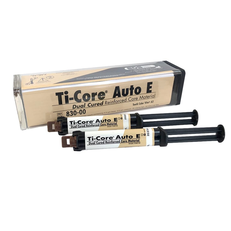 Ti-Core Auto E A2 Complete Kit - Dual Cure, Automix Composite Core Build-up Material. Kit